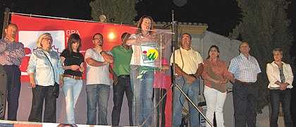 Presentación candidatura de IU de Láchar-Peñuelas en Láchar el 10 de mayo 2011